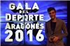 Javier Magallón galardonado en la Gala del Deporte de Aragón 2016