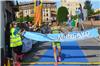 David Huertas y Ana Revilla repiten como campeones de Aragón de Triatlón Olímpico