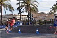 Marta Pintanel y Dani Tolosa participan en el Copa de Europa de Triatlón de Melilla