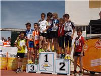 Calatayud decidió a los Campeones de Aragón de Duatlón en Edad Escolar