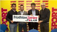 Firma del acuerdo entre el Triathlon Series by Polar y sus patrocinadores principales