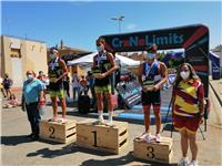 Alejandro García y Claudia Esteban se adjudican el I Triatlón Supersprint de Biota