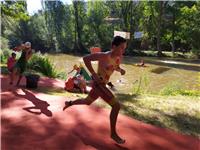 La selección aragonesa de triatlón escolar concluye en el Top 10 del campeonato de España