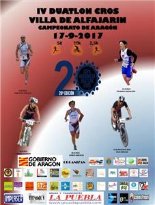 IV Duatlón Cros Alfajarín - Cto. Aragón de Duatlón Cros 2017