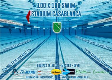 100 x 100 Swim Stadium Casablanca (Triatlón, Master, Open)