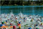 Fernando Zorrilla y Marta Pintanel campeones de Aragón de Triatlón Sprint 2018
