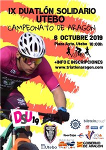 IX Duatlon Solidario de Utebo DSU19. Cto de Aragón de Duatlón Cros 2019