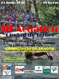 III Acuatlón por Relevos de Teruel