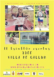 II Triatlón Escolar JJ.EE. de Gallur
