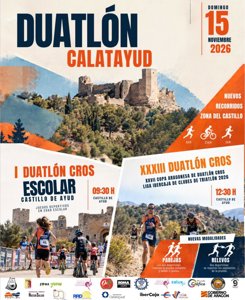 I DUATLÓN CROS ESCOLAR CASTILLO DE AYUD