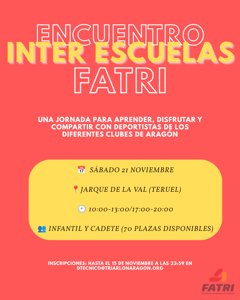 PROGRAMA ENCUENTRO INTER ESCUELAS: DIRECCIÓN TÉCNICA FATRI
