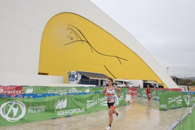 Fernando Zorrilla y Marta Pintanel se cuelgan el bronce en el nacional Elite de Duatlón