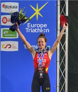 Marta Borbón y Álvaro López se cuelgan medallas en los campeonatos de Europa de Bilbao