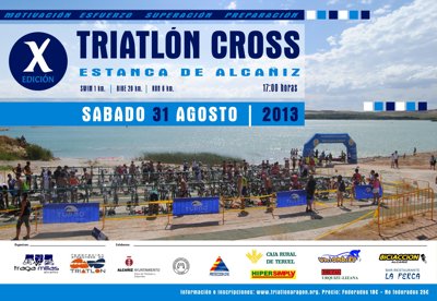 X Triatlón Cros La Estanca de Alcañiz