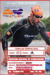 Toma de tiempos del PNTD el sábado 23 de enero