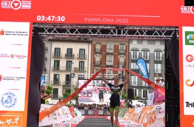Fernando Zorrilla campeón de España de Triatlón MD en Pamplona