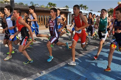 Aragón en el Campeonato de España de Triatlón en edad escolar
