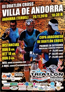 III Duatlón Cros Villa de Andorra