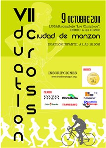 El próximo domingo tendrá lugar el VII Duatlón Cros Ciudad de Monzón
