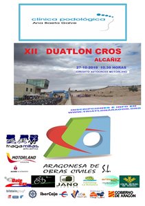 XII Duatlon Cros de Alcañiz - Clínica Podológica Ana Baeta