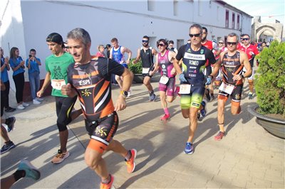 La Copa de Duatlón Cros llega a su ecuador con el liderazgo de Aurell y Soria