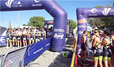 Stadium Casablanca Mapei se adjudica de forma ajustada la Liga Ibercaja de Triatlón 2022