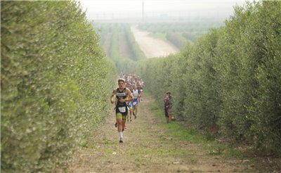 Lucas Aurell y Leticia Soria dejan muy encarrilada la XXIII Copa aragonesa de duatlón cros, Trofeo bilstein group