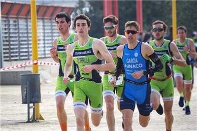 Jorge Tolosa y Cristina Ara campeones de Aragón de Duatlón Sprint 2020