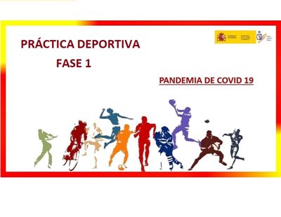 Aclaración sobre práctica deportiva en Fase 1