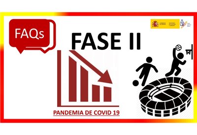 Continúa la ampliación de posibilidades para la práctica deportiva federada en Fase 2