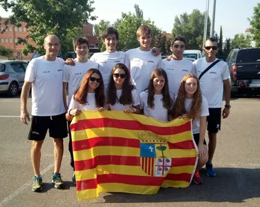 Aragón finaliza octava en el Campeonato de España de Triatlón Escolar