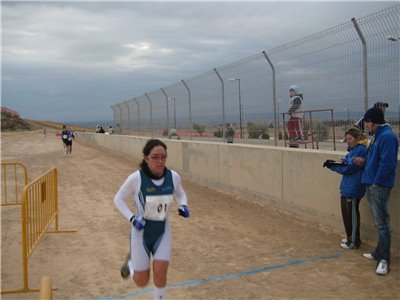 Mónica Sáez en el Campeonato del Mundo de Triatlón de Invierno