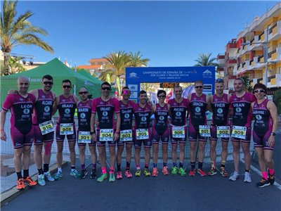 Formidable actuación aragonesa en el Campeonato de España de Clubes de Duatlón