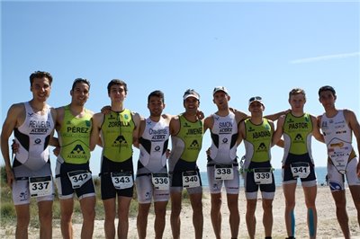 Varios podium de triatletas aragoneses este fin de semana