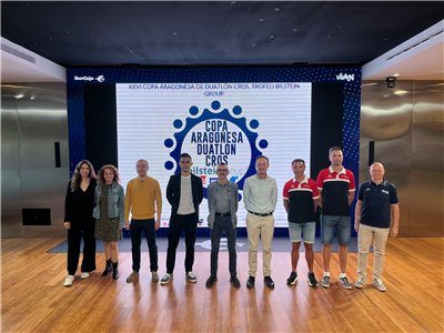 Presentación de la XXVI Copa Aragonesa de Duatlón Cros, Trofeo Bilstein Group
