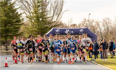 Gran ambiente y participación en el I Duatlón Ciudad de Fraga