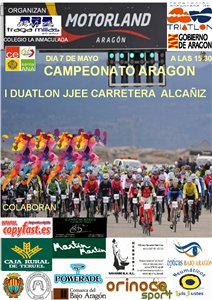 Duatlón Escolar Tragamillas Colegio La Inmaculada. Cto de Aragón de Duatlón Escolar 2016.