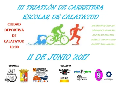 [JJ.EE.] III Triatlón de Carretera Escolar de Calatayud