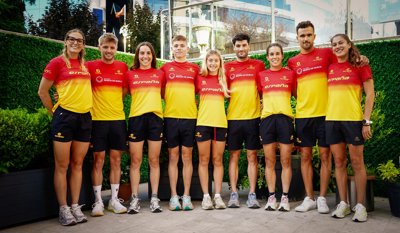 Dos aragoneses brillan en el Campeonato de Europa de Triatlón 2025