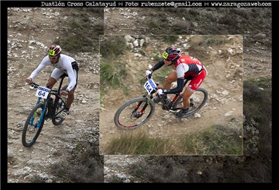 Ana Revilla y Antonio Urbano, ganadores Copa Aragonesa Duatlón Cros