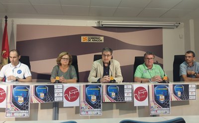 Presentación del Campeonato de España de Triatlón por Autonomías que se celebrará en Mequinenza
