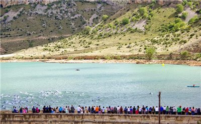 Arranca la temporada del triatlón aragonés en Mezalocha