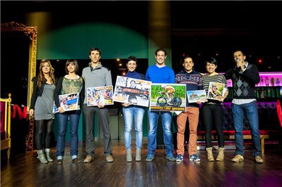Los mejores del 2012 reciben sus premios en la Gala del Triatlón aragonés