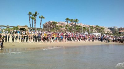 Nutrida representación aragonesa en la Copa del Rey de Triatlón