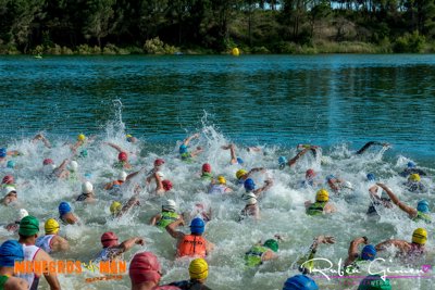 Fernando Zorrilla y Marta Pintanel campeones de Aragón de Triatlón Sprint 2018