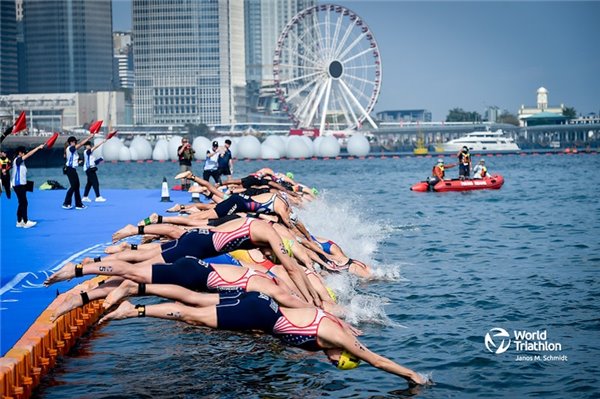 Marta Pintanel participa este sábado en las Series Mundiales de Triatlón de Yokohama.