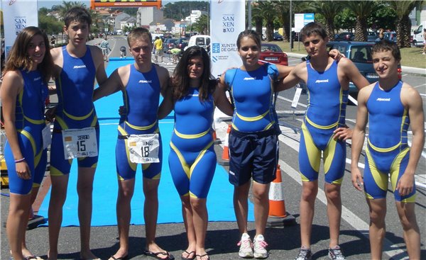 Selección Aragonesa en el Campeonato de España de Triatlón en Edad Escolar
