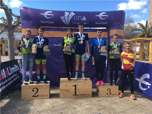 Fernando Zorrilla y Fátima Arévalo vencen con autoridad en el III Duatlón de Sancho Abarca