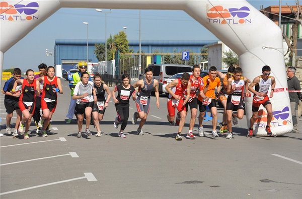 Los más jóvenes disfrutaron en el Duatlón de Alagón