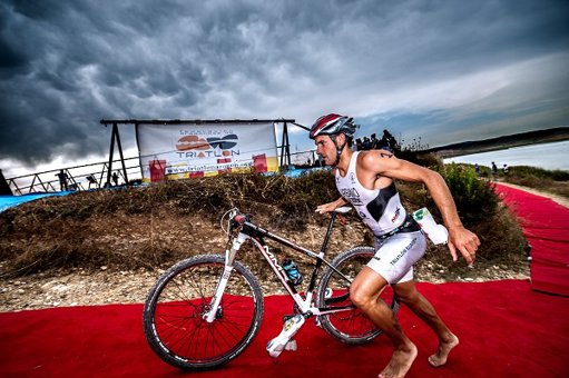 Éxito organizativo en el regreso del V Triatlón de Sádaba